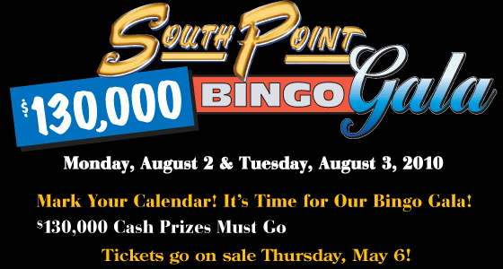 South Point Bingo Gala