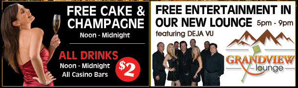 Free Cake and Champagne - $2 Drinks