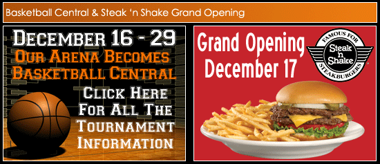 Steak N' Shake and Basketball Central