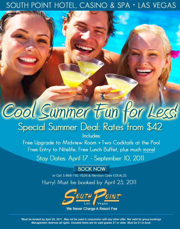 Cool Summer Fun for Less at South Point