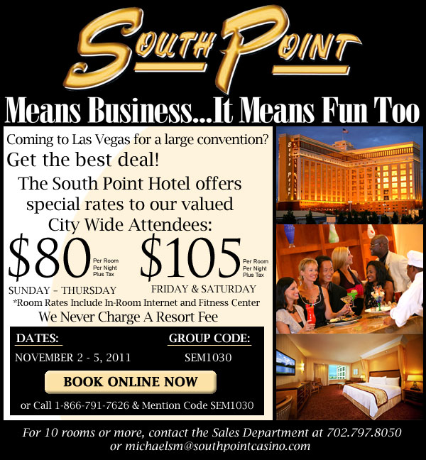 South Point Means Business..It Means Fun Too