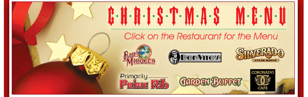Christmas Menus