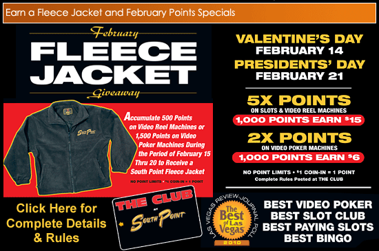 February Fleece Jacket Giveaway - Points Specials