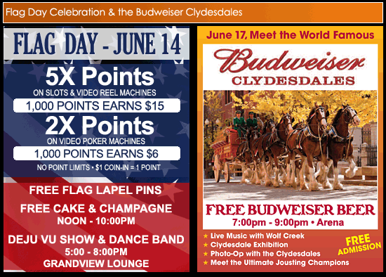 Flag Day and the Budweiser Clydesdales