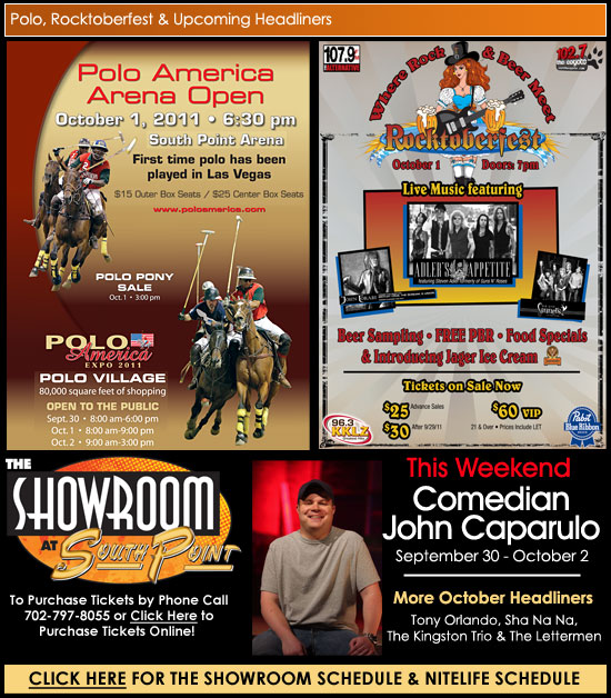 Polo, Rocktoberfest & Comedian John Caparulo