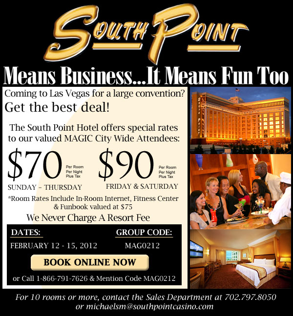 South Point Means Business..It Means Fun Too