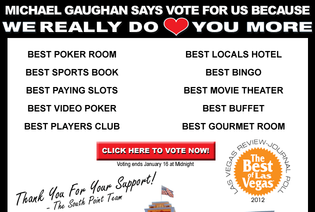 Vote For Us - We Really Do Love You More